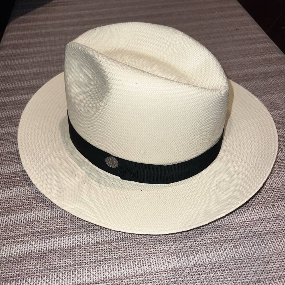 Stetson Straw Fedora Hat
